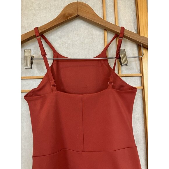 Girlfriend Collective FLOAT Naomi Strappy Dress, XSmall, Bike shorts, Pockets - Picture 10 of 14